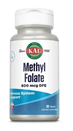 De Online Drogist Kal Methyl Folate 800mcg Tabletten aanbieding