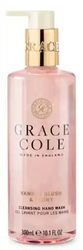 De Online Drogist Grace Cole Vanilla Blush & Peony Cleansing Hand Wash aanbieding