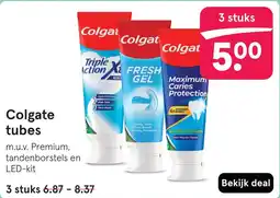 Etos Colgate tubes aanbieding