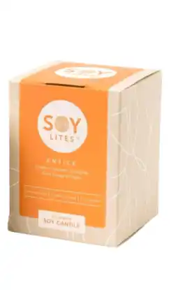 De Online Drogist Soylites Soycandle Entice - Ginger, Cinnamon, Grapefruit, Sweet Orange & Pepper aanbieding