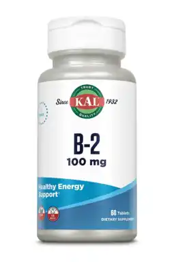 De Online Drogist Kal Vit B2 Riboflavin 100mg Tabletten aanbieding