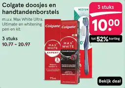 Etos Colgate doosjes en handtandenborstels aanbieding