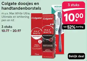 Etos Colgate doosjes en handtandenborstels aanbieding