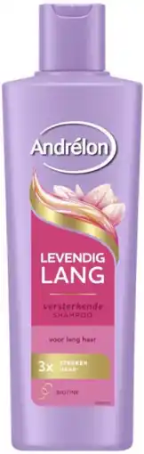 De Online Drogist Andrelon Shampoo Levendig Lang Versterkend aanbieding