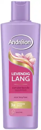 De Online Drogist Andrelon Shampoo Levendig Lang Versterkend aanbieding