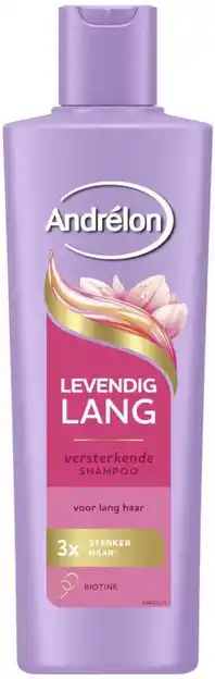 De Online Drogist Andrelon Shampoo Levendig Lang Versterkend aanbieding