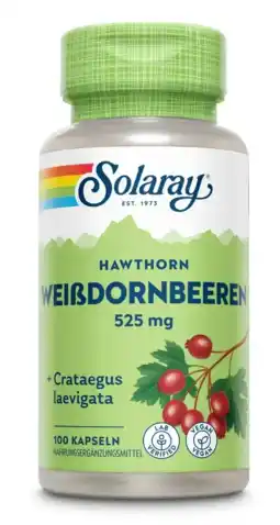 De Online Drogist Solaray Meidoornbessen Capsules aanbieding