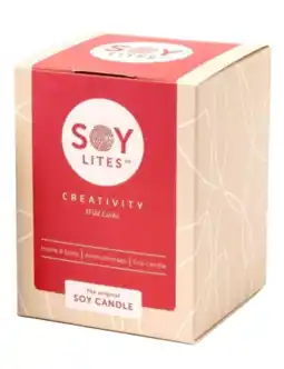 De Online Drogist Soylites Soycandle Creativity - Wild Litchi aanbieding