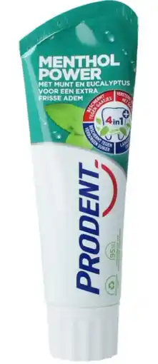De Online Drogist Prodent Tandpasta Menthol Power aanbieding