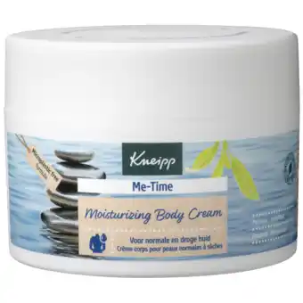 De Online Drogist Kneipp Me Time Moisturizing Body Cream Patchouli Sandelhout aanbieding