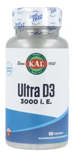 De Online Drogist Kal Ultra D3 3000 IE Tabletten aanbieding
