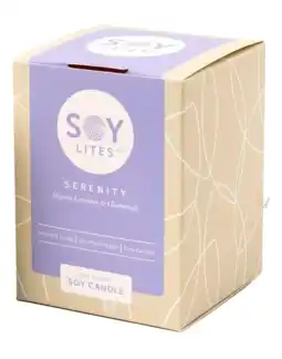 De Online Drogist Soylites Soycandle Serenity - Organic Lavender & Chamomile aanbieding