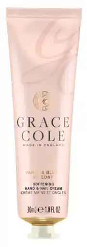 De Online Drogist Grace Cole Vanilla Blush & Peony Softening Hand & Nail Cream aanbieding