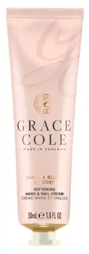 De Online Drogist Grace Cole Vanilla Blush & Peony Softening Hand & Nail Cream aanbieding