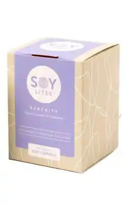De Online Drogist Soylites Soycandle Serenity - Organic Lavender & Chamomile aanbieding