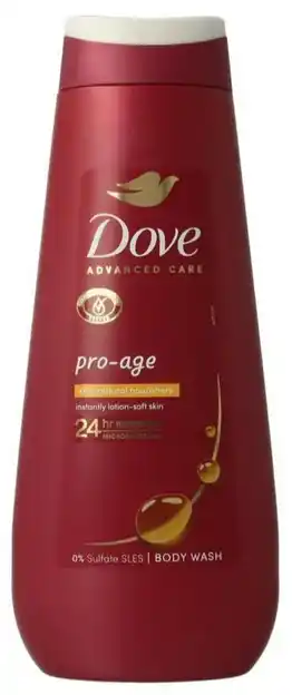 De Online Drogist Dove Pro Age Body Wash aanbieding