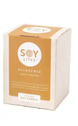 De Online Drogist Soylites Soycandle Decadence - Vanilla & Ylang Ylang aanbieding