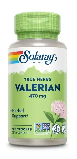 De Online Drogist Solaray Valeriaan 470mg Capsules aanbieding