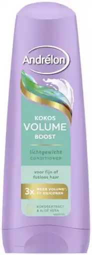 De Online Drogist Andrelon Conditioner Kokos Boost Volume aanbieding