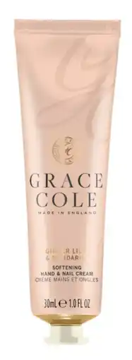 De Online Drogist Grace Cole Ginger Lily & Mandarin Softening Hand & Nail Cream aanbieding