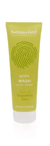 De Online Drogist Human+Kind Body Wash Grapefruit Zenst aanbieding