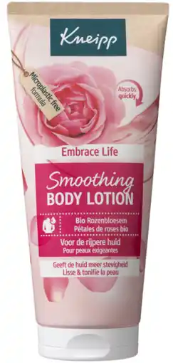 De Online Drogist Kneipp Embrace Life Smoothing Body Lotion Bio Rozenbloesem aanbieding