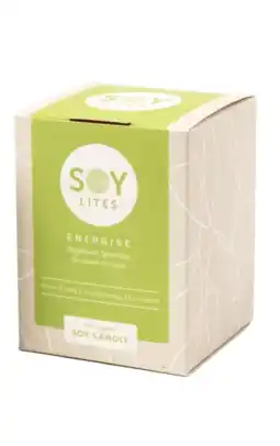 De Online Drogist Soylites Soycandle Energise - Peppermint, Spearmint, Geranium & Ginger aanbieding