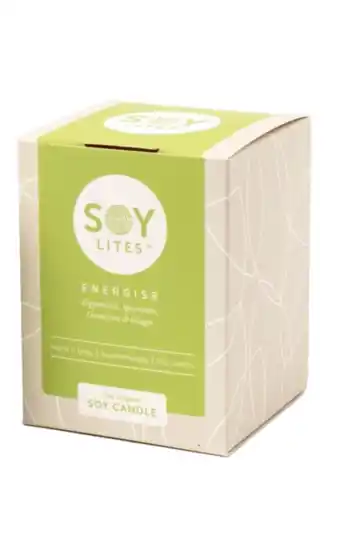 De Online Drogist Soylites Soycandle Energise - Peppermint, Spearmint, Geranium & Ginger aanbieding