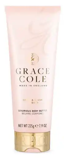 De Online Drogist Grace Cole Vanilla Blush & Peony Luxurious Body Butter aanbieding