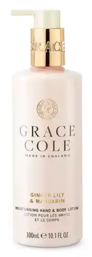 De Online Drogist Grace Cole Ginger Lily & Mandarin Hand & Body Lotion aanbieding