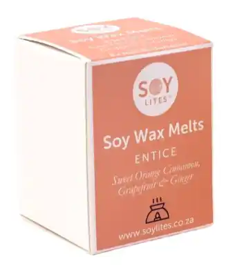 De Online Drogist Soylites Soy Wax Melts Entice Sweet Orange Cinnamon aanbieding