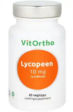 De Online Drogist VitOrtho Lycopeen 10 mg Vegicaps aanbieding