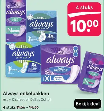 Etos Always enkelpakken aanbieding