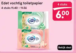 Etos Edet vochtig toiletpapier aanbieding