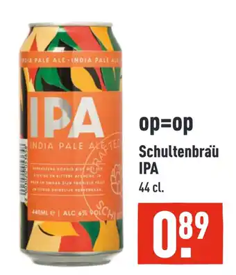 ALDI Schultenbrau IPA aanbieding