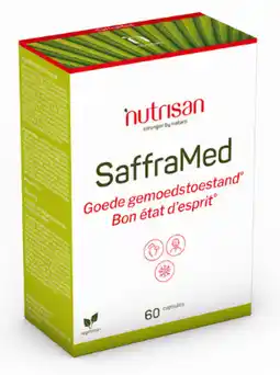 De Online Drogist Nutrisan SaffraMed Capsules aanbieding