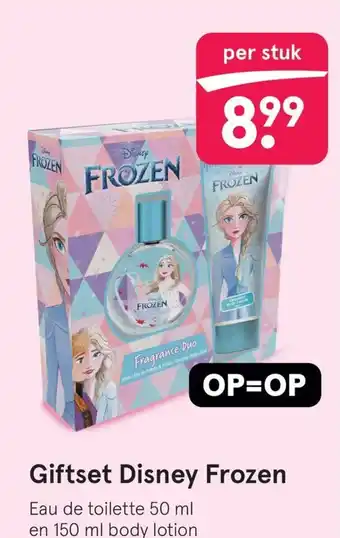 Etos Giftset Disney Frozen aanbieding