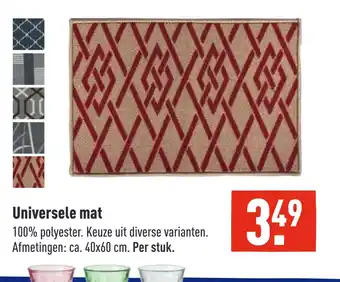 ALDI Universele mat aanbieding