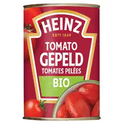 Dekamarkt Heinz Tomaten gepeld biologisch aanbieding