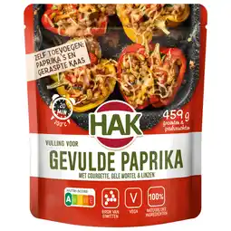 Dekamarkt Hak Uit de oven gevulde paprika aanbieding
