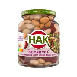 Dekamarkt Hak Bonenmix kidney, bruine & witte bonen aanbieding