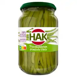 Dekamarkt Hak Haricots verts extra fijn aanbieding