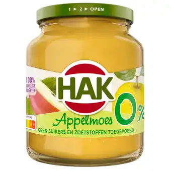 Dekamarkt Hak Appelmoes 0% suiker aanbieding