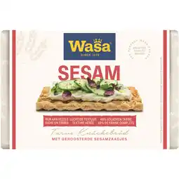 Dekamarkt Wasa Knäckebröd sesam aanbieding