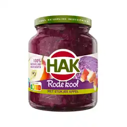 Dekamarkt Hak Rode kool met stukjes appel aanbieding