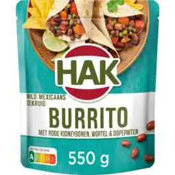 Dekamarkt Hak Burritoschotel bonen-groente-saus aanbieding