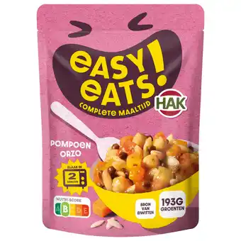 Dekamarkt Hak Easy eats pompoen orzo aanbieding
