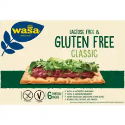 Dekamarkt Wasa Knackebrod gluten- en lactosevrij aanbieding