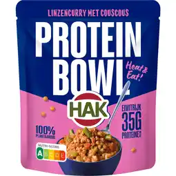 Dekamarkt Hak Linzencurry protein bowl aanbieding