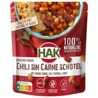 Dekamarkt Hak Chili sin carne schotel aanbieding
